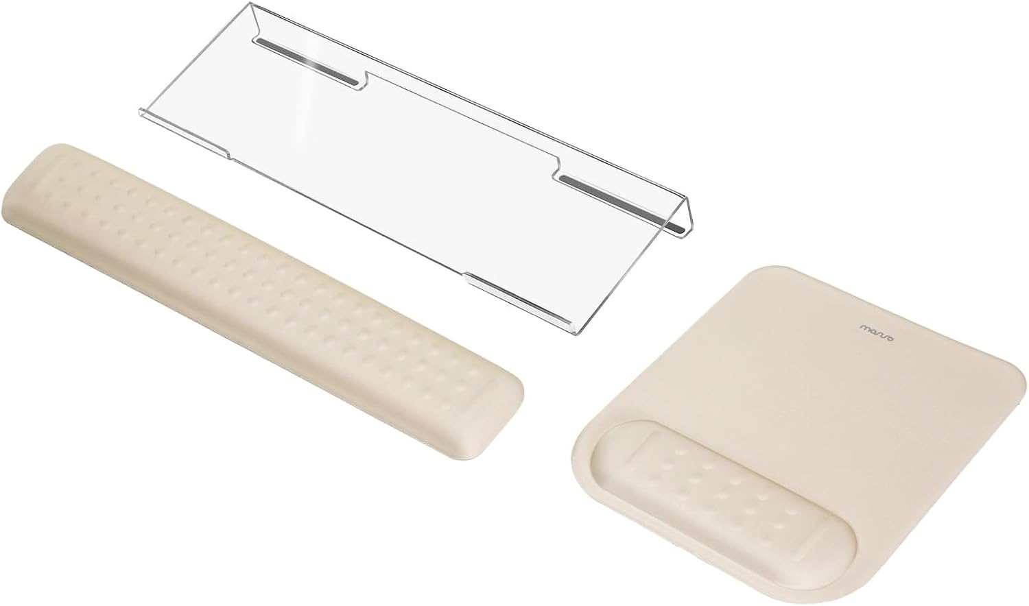MOSISO Ergonomic Keyboard & Mouse Pad Set