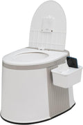 VINGLI Portable Toilet Commode with 5 Gallon Bucket - Lightweight