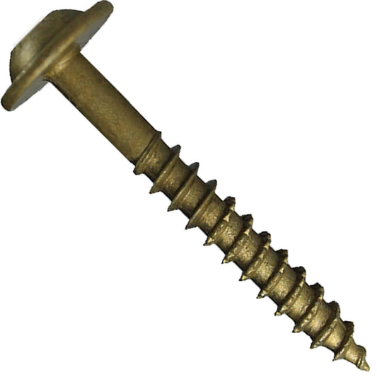 10 x 1-1/2 in Bronze Star Drive Screws for Wood Projects
