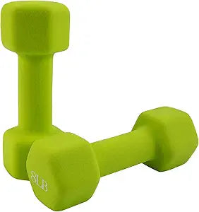 Saorzon Dumbbells Set of 2 for Home Gym Fitness Training