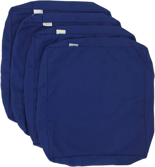 CozyLounge Indoor Outdoor Water Repellent Patio Chair Cushion Covers