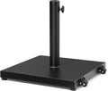 Patio Umbrella Base 43lbs Outdoor Umbrella Stand with Wheels - Stable