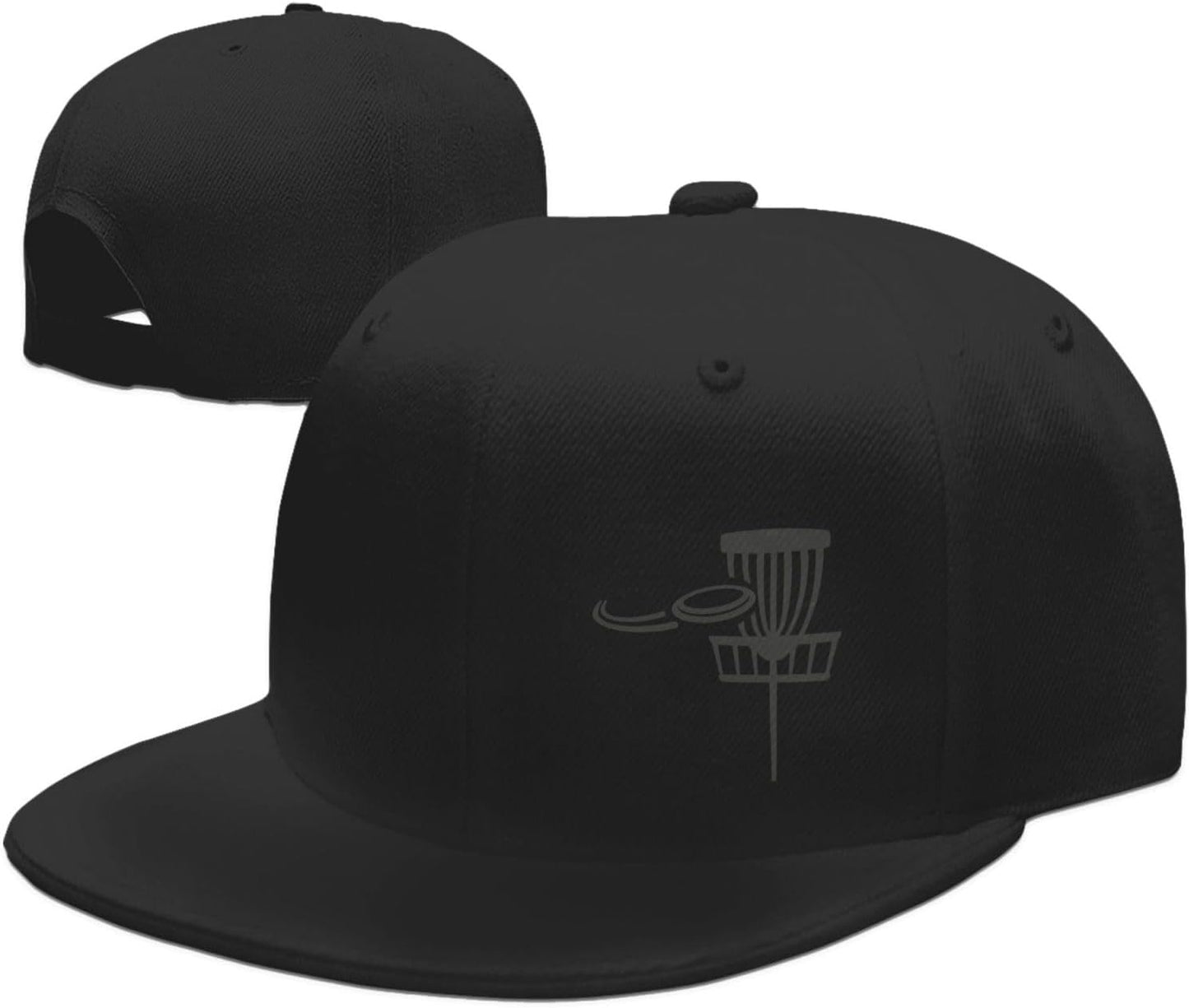 Pro Disc Golf Basket Set with Stylish Men's Hats