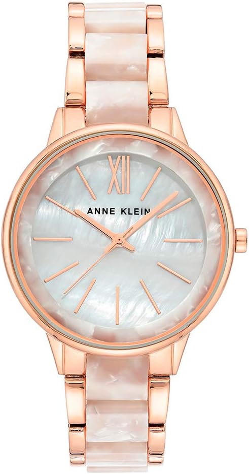 Anne Klein Women's Resin Bracelet Watch with Elegant Design
