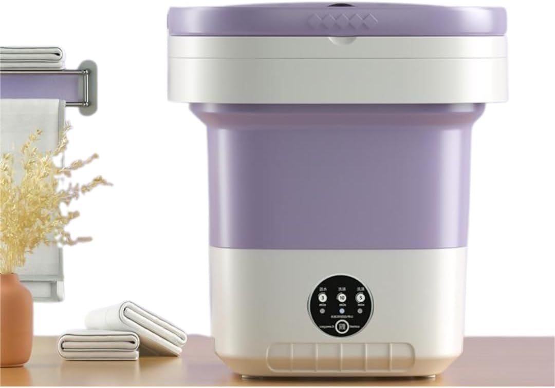 Compact 11L Portable Washing Machine - 3 Cleaning Modes - Ideal for Baby Clothes - PONDI