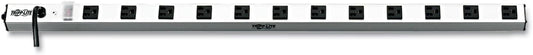 Tripp Lite 12 Outlet Power Strip with 15ft Cord for Versatile Use
