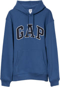 Men's Logo Fleece Hoodie Sweatshirt - Soft, Machine Washable