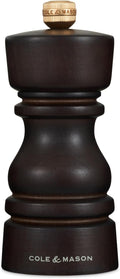 Cole & Mason Refillable Salt Mill - Ceramic Mechanism, 5in
