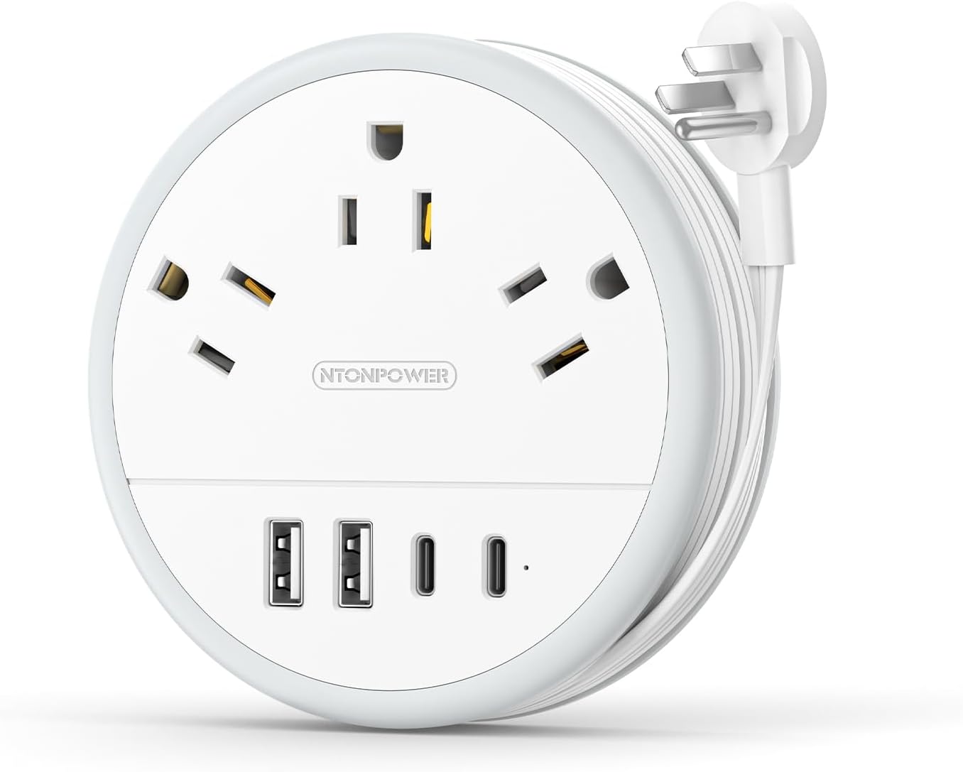 NTONPOWER Travel Power Strip: Compact Essential