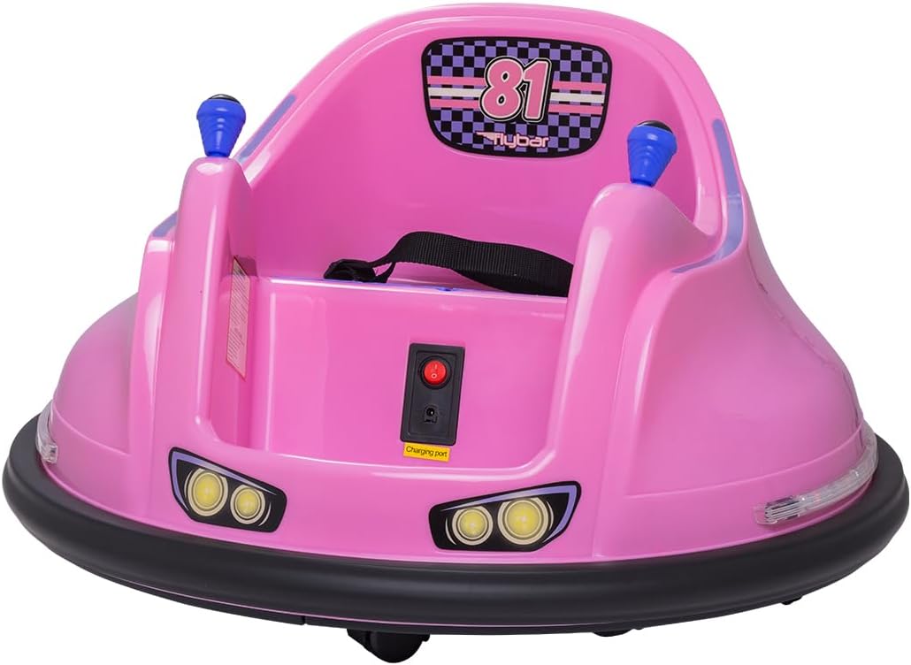 Flybar FunPark 6V Bumper Car for Toddlers - Safe and Fun Ride