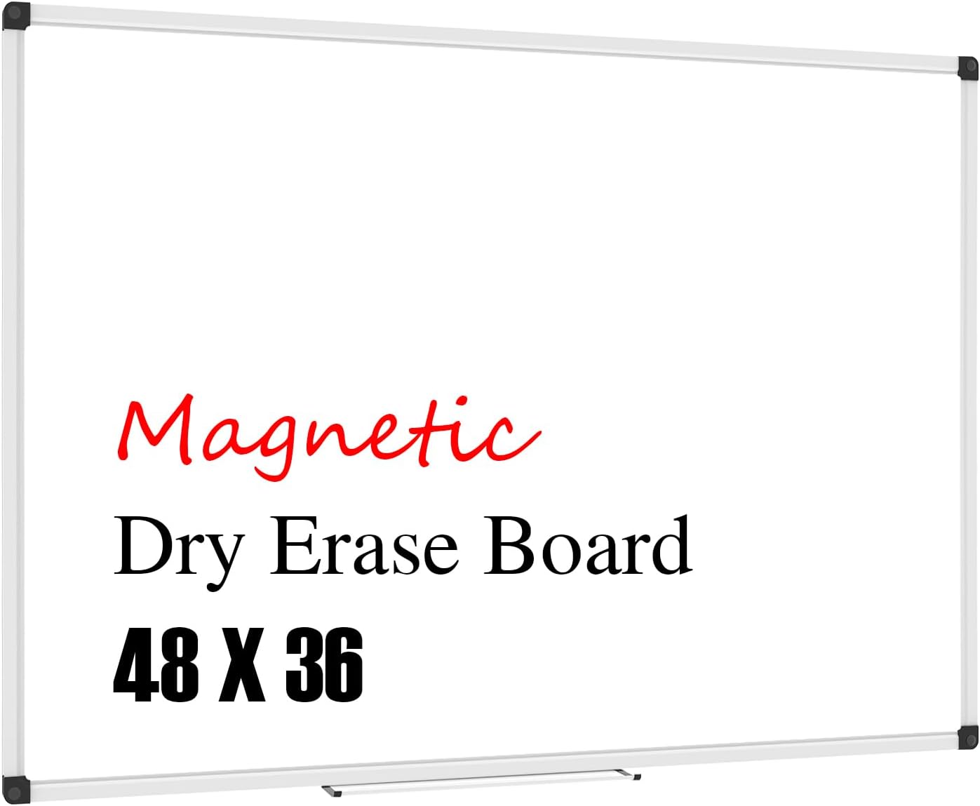 XBoard Magnetic Whiteboard 48 x 36 for Home and Office Use