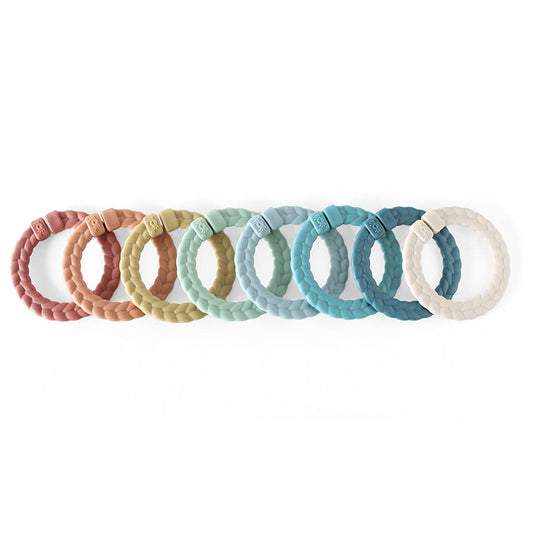 Itzy Ritzy Rainbow Linking Rings - Keep Baby's Toys Handy!