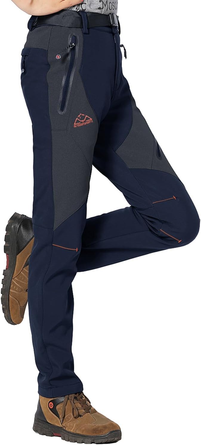Rdruko Women's Snow Pants Waterproof Insulated for Skiing