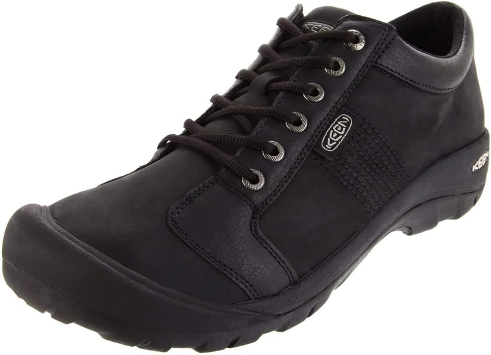 KEEN Men's Austin Low Height Leather Oxford for Comfort and Style