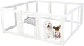 Clear Acrylic Dog Playpen Indoor for Puppy and Small Dogs
