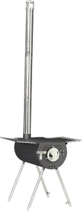 Portable Camp Stove - Compact & Efficient 14 Black