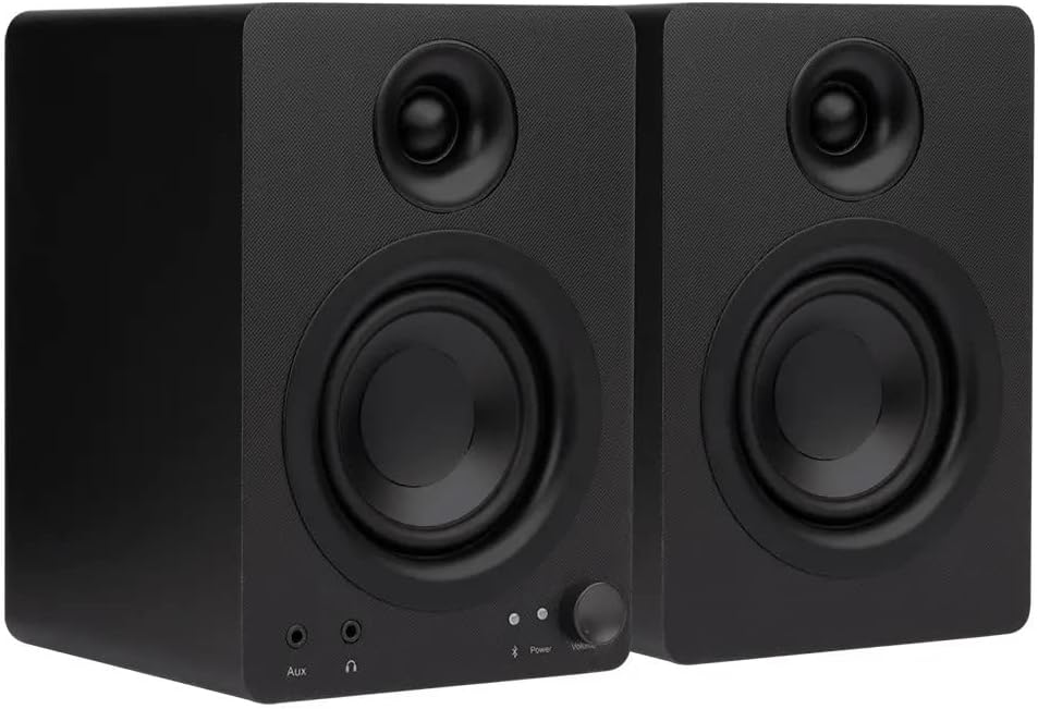 Monoprice DT-3BT 50W Bluetooth Speakers - Versatile for Home & Office