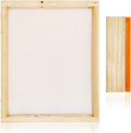 Worown 16 x 20 in Wood Screen Printing Frame with Squeegee - Beginner