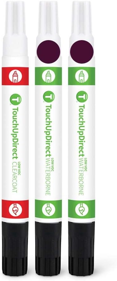 TouchUpDirect R3 Burgundy Velvet Metallic Tricoat Paint Kit