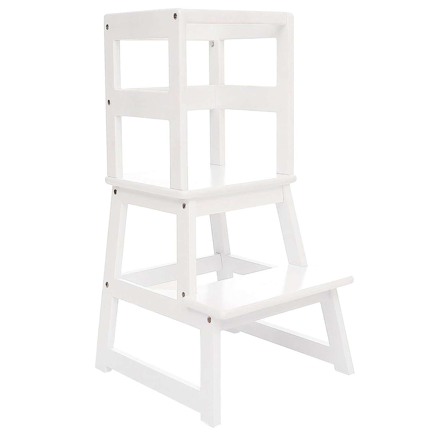 SDADI Kids Kitchen Step Stool with Safety Rail for Toddlers
