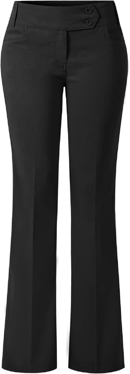Ultra Stretch Comfy Bootcut Dress Pants for Women by Design