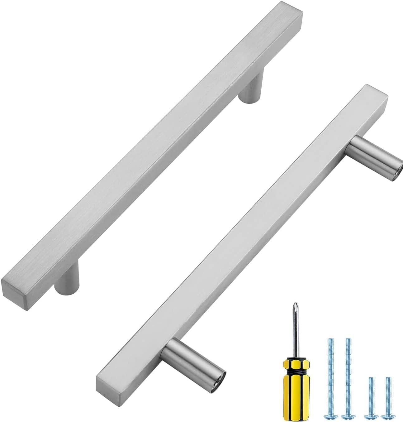 Ravinte Brushed Nickel Cabinet Handles for Modern Home Decor