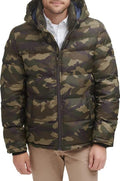 Tommy Hilfiger Men's Down Alternative Hooded Puffer (Style QD6Y)