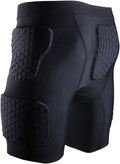 STONEKISS Men's Padded Compression Shorts - Hip Protection