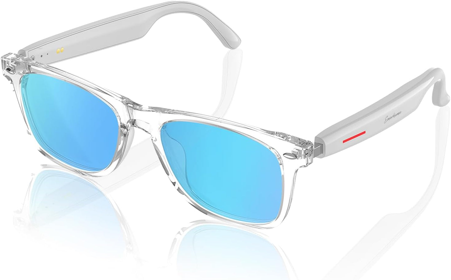 Smart Sunglasses with Bluetooth Speakers and Touch Control