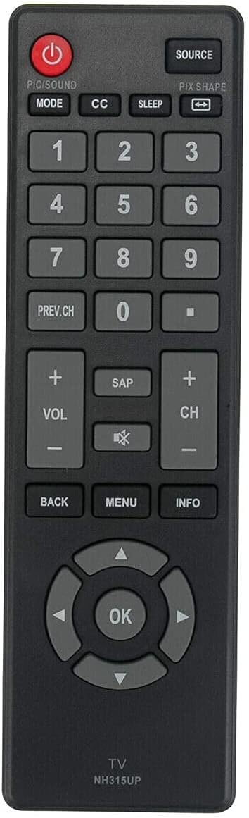 BOMAZ Remote Control - Effortless Replacement for Sanyo TVs