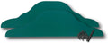 Green Straight Rain Gutter Valley Splash Guards (3 Per Order)