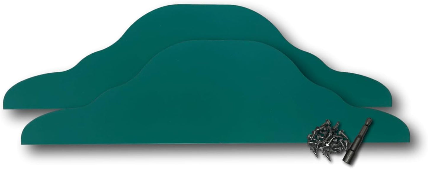 Eagle 1 Rain Gutter Valley Splash Guards for Effective Drainage