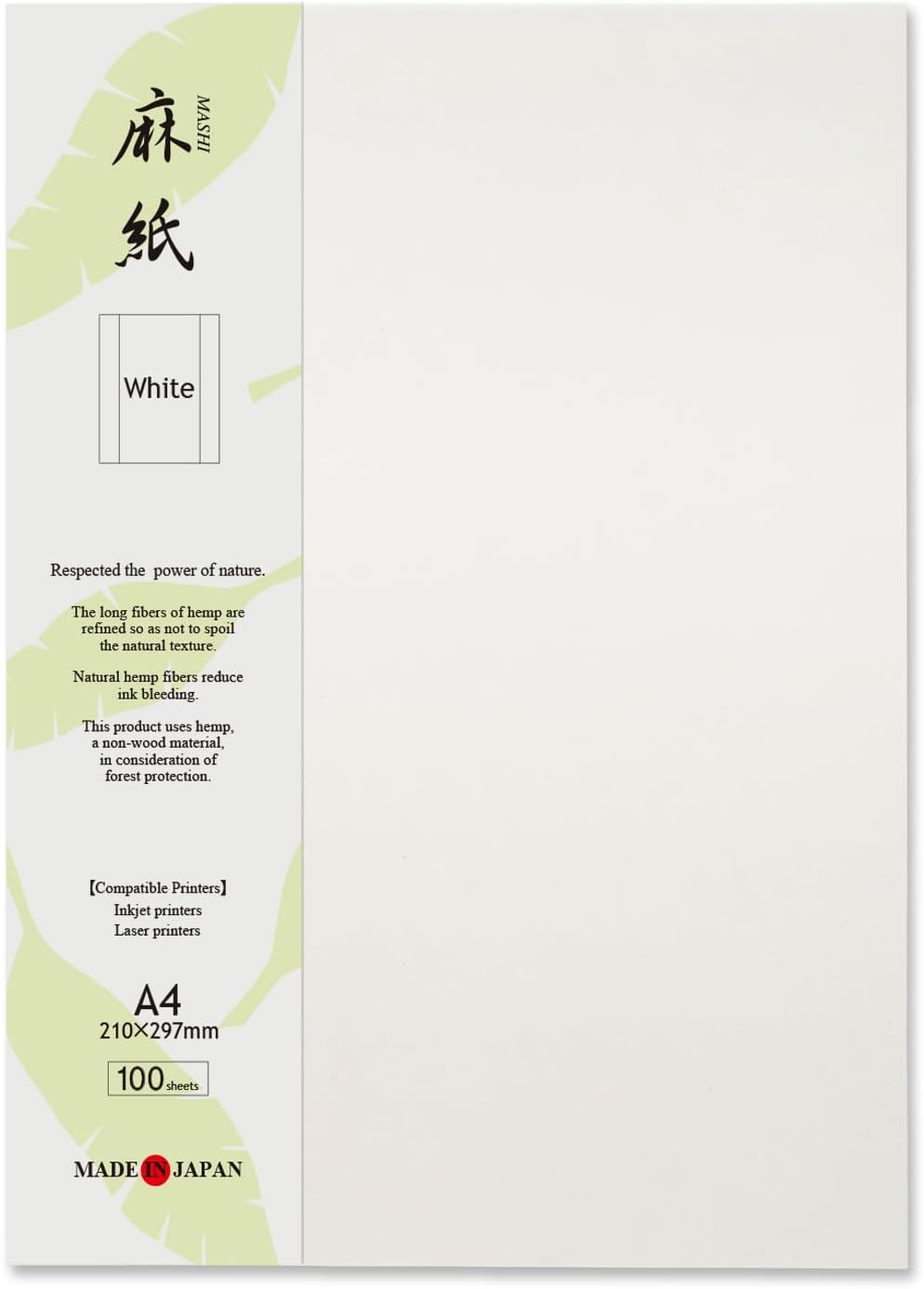 Japanese Rice Paper A4 Size for Printing and Crafting Needs