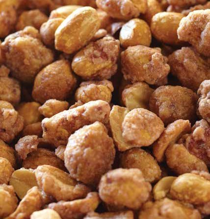 Gourmet Butter Toffee Coated Peanuts - Sweet Crunchy Snack