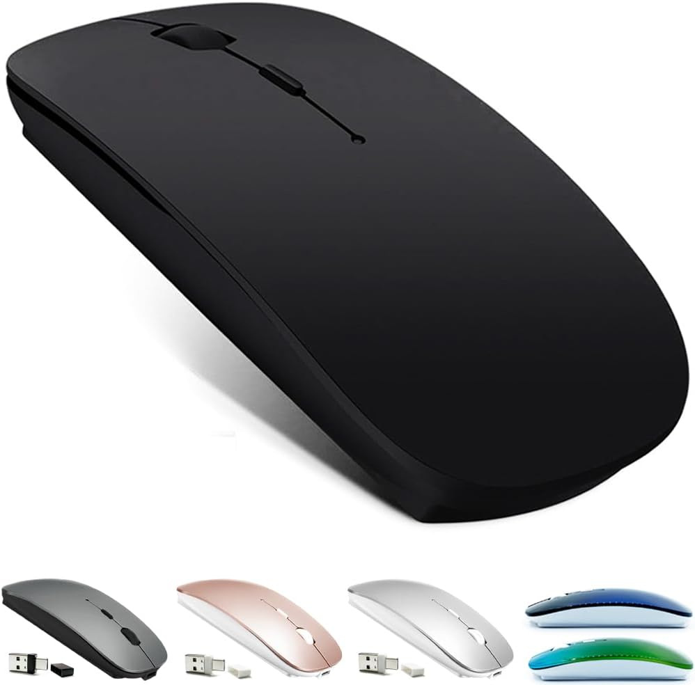 Ultra-Fast Connectivity: KLO Rechargeable Wireless Mouse