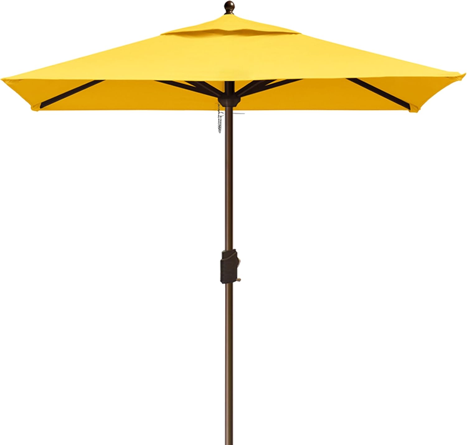 EliteShade 6x6Ft Square Market Umbrella for Patio Sun Protection