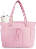 Puffer Tote Bag for Women with 20L Capacity - Tumbler Friendly