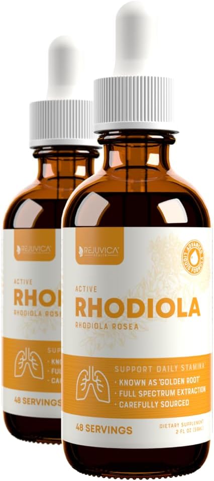 Active Rhodiola Root Extract - Natural Energy & Stress Support