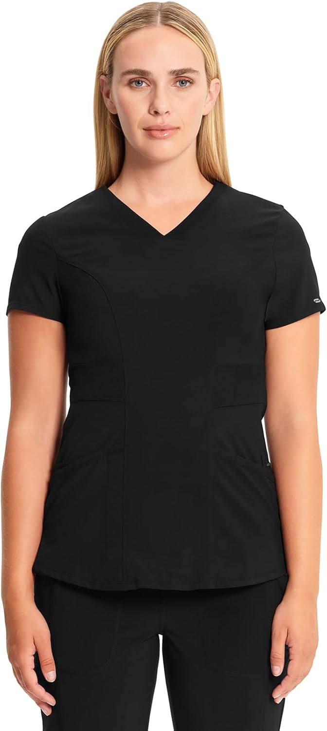 Infinity Cherokee V-Neck Women's Nurse Scrub Top for Comfort