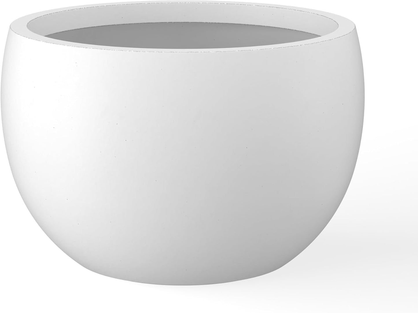 Kante 11.8in Round Concrete Planter for Indoor and Outdoor Use