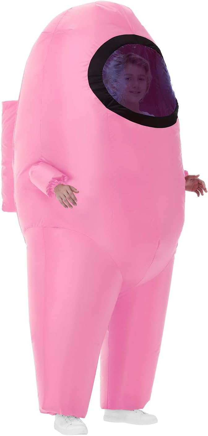 Inflatable Costume for Kids - Funny Blow Up Space Suit Fun