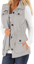 Koodred Women's Casual Military Utility Vest - Lightweight Everyday is
