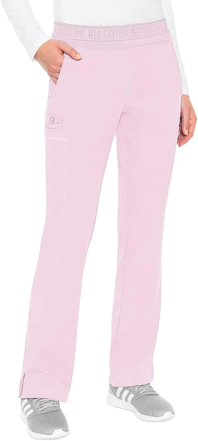 Med Couture Women's Yoga Pull-On Pant with 7 Pockets