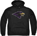 LOGOVISION Collegiate Distressed Primary Logo Pullover Hoodie women