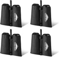 EAGLE PEAK Weight Bags for Pop up Canopy - Pack of 4