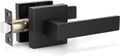 Black Door Handles 20 Pack Passage Levers - Easy Install Set