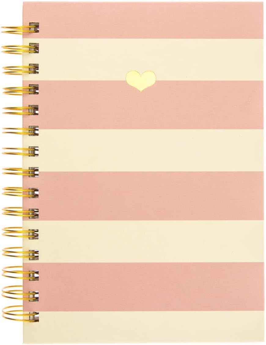 Graphique Heart of Gold Pink Journal | Premium Paper | 160 Ruled Pages