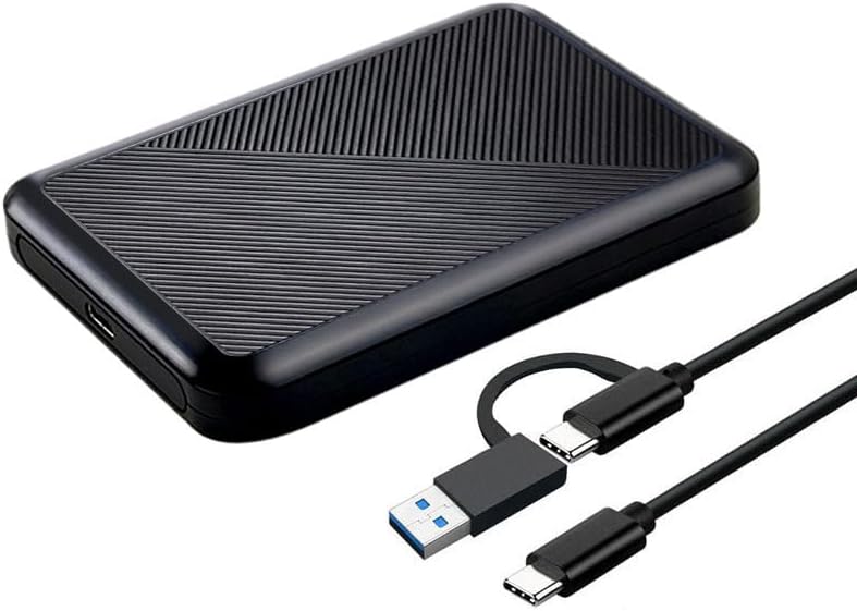 Tianken 1TB USB-C External HDD - Store, Stream, Play!