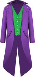 Renaissance Steampunk Tailcoat Halloween Costume for Men - Retro