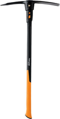 Fiskars Pro IsoCore Dual-Ended Pickaxe and Hoe 36 in - Shock Reduction